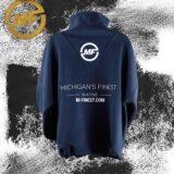 Ladies Cinch Waist Fleece 1/2 zip - Image 2