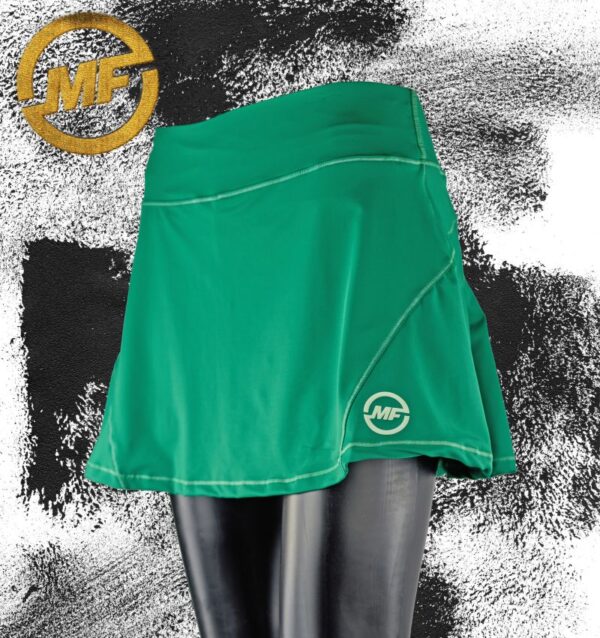Ladies Athletic Golf Skirt/Midrise 3" - With pocket